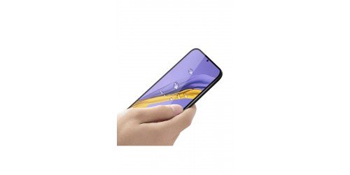 Galaxy A35 JoieCreatif Kenarları Kırılmaya Dayanıklı Cam Ekran Koruyucu-Siyah