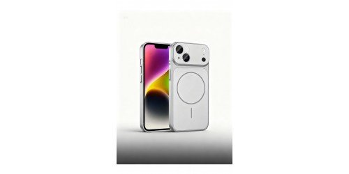 Apple iPhone 14 Uyumlu Kılıf 17 Pro Max Görünümlü Tasarım MagSafe'li Kamera Korumalı Kapak