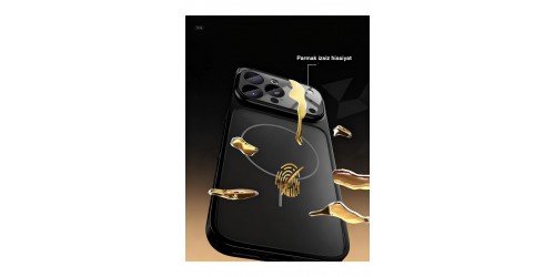 Apple iPhone 16 Pro Max Uyumlu Kılıf 17 Pro Max Görünümlü Tasarım MagSafe'li Kamera Korumalı Kapak