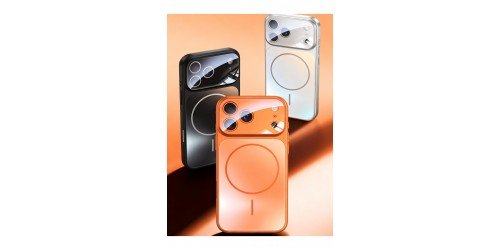 Apple iPhone 16 Pro Max Uyumlu Kılıf 17 Pro Max Görünümlü Tasarım MagSafe'li Kamera Korumalı Kapak