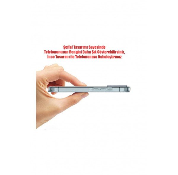 İphone 16 Plus İnce Şefaf Kamera çerçeve koruyucu Kılıf