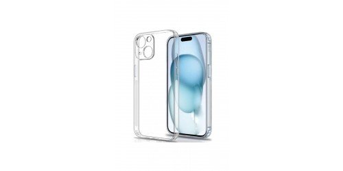 İphone 15 İnce Şefaf Kamera çerçeve koruyucu Kılıf