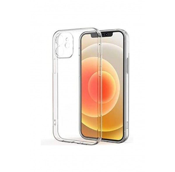İphone 13 Ince Şefaf Kamera Çerçeve Koruyucu Kılıf