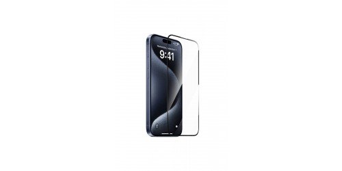 Apple iPhone 16 Kenarları Kırılmaya Dayanıklı Cam Ekran Koruyucu