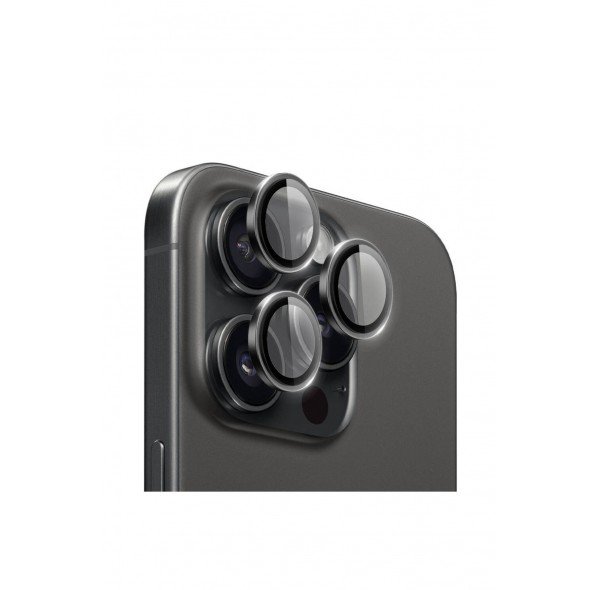 Apple iPhone 16 PRO MAX Safir Kamera Lens Koruyucu