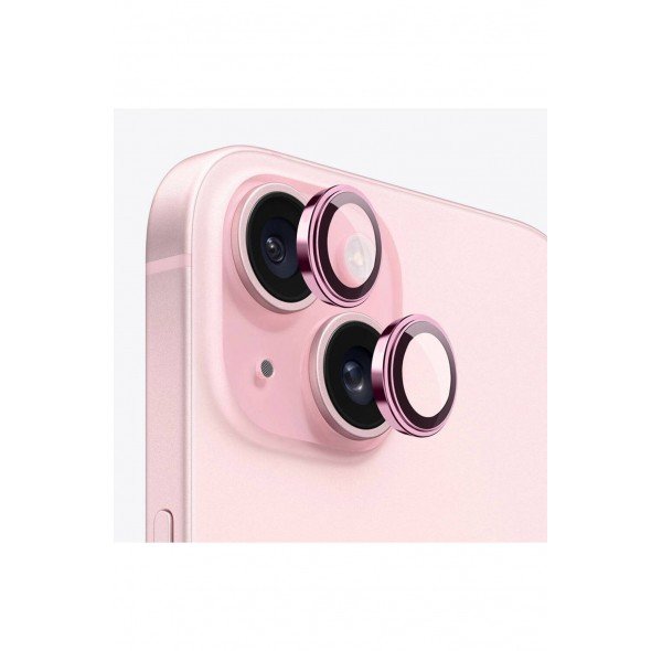 Apple iPhone 15 PLUS Safir Kamera Lens Koruyucu