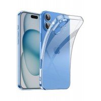 İphone 16 İnce Şefaf Kamera çerçeve koruyucu Kılıf