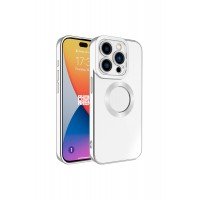 Apple iPhone 15 PRO MAX Kılıf Kamera Korumalı Logo Gösteren Kapak