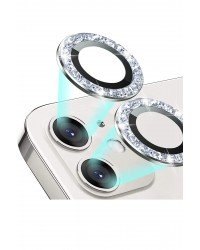 Apple iPhone 11 Taşlı Safir Kamera Lens Koruyucu