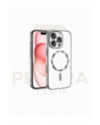 İPHONE 15 Pro Max Magsafe Destekli 360 Koruma & Kamera Lens Koruyuculu Premium Şeffaf Kılıf
