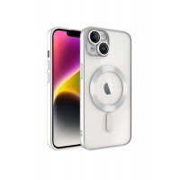 İphone 13 Magsafe Destekli 360 Koruma & Kamera Lens Koruyuculu Premium Şeffaf Telefon Kılıfı