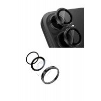 iPhone 17 Uyumlu Safir Kamera Lens Koruyucu 9H Temperli Cam Çizilmez Darbe Emici Tam Koruma