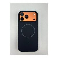 iPhone 17 Pro Uyumlu MagSafe Destekli Leke Tutmayan Silikon Kılıf Şarj Uyumlu Koruyucu Kapak