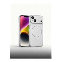 Apple iPhone 14 Uyumlu Kılıf 17 Pro Max Görünümlü Tasarım MagSafe'li Kamera Korumalı Kapak